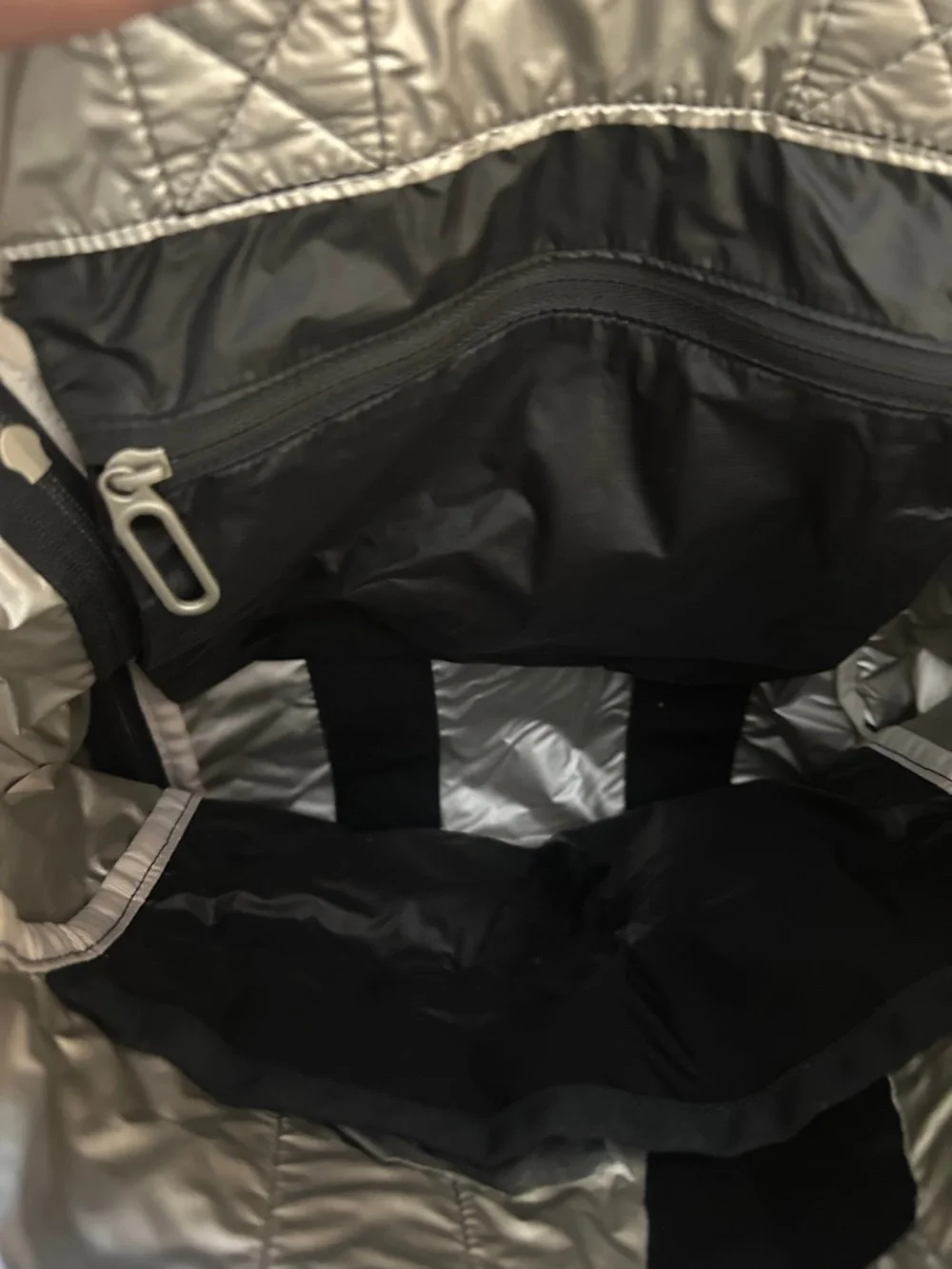 Lesportsac Black Nylon Convertible Backpack Tote - Picture 4 of 5